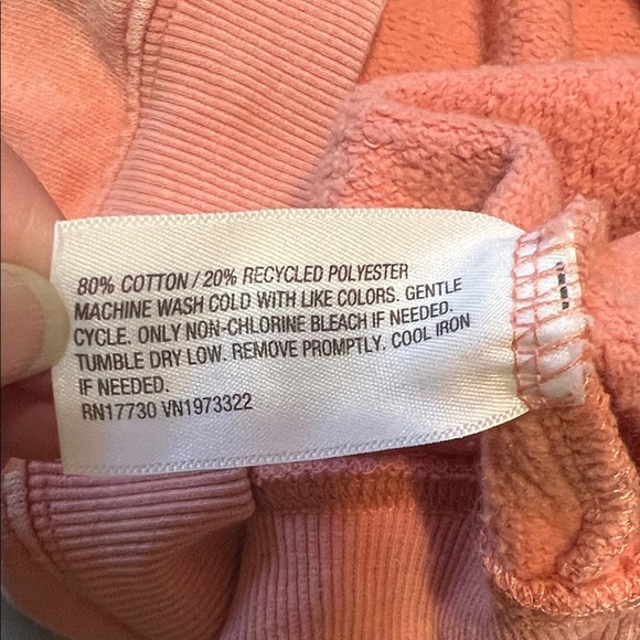 Wild Fable Dusty Rose Cropped Hoodie - Picture 5 of 6